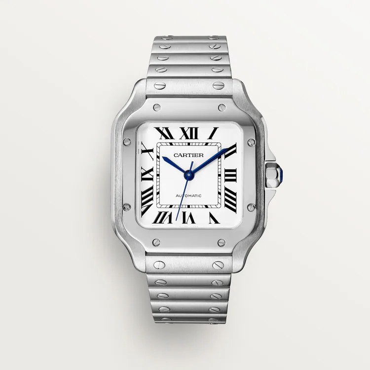 SANTOS Classic Silver 35mm