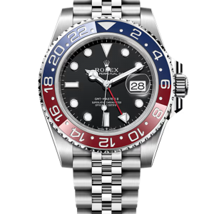 Rolex GMT Master ll Pepsi Bezel Jubilee Bracelet Men's Watch M126710BLRO-0001
