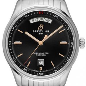 Premier Automatic Day & Date Steel 40mm