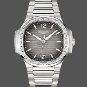 Patek Philippe Nautilus Automatic Diamond Grey Dial 7118 1200A 011 35.2mm