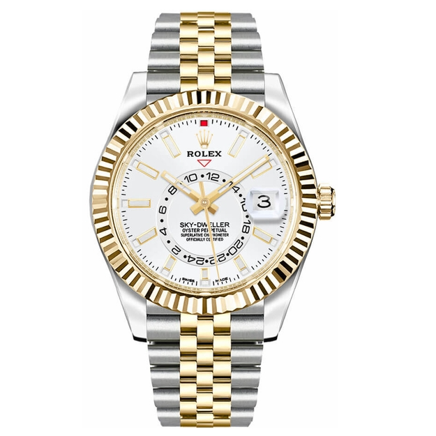 Rolex Sky-Dweller Jubilee Bracelet Men's Luxury Watch 326933-0010