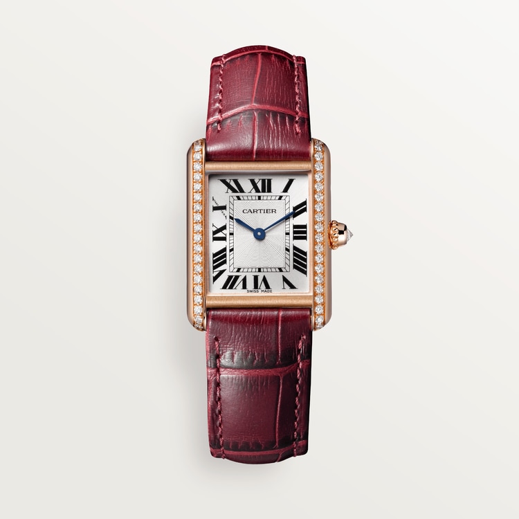 TANK LOUIS Rose Gold Diamond 22mm