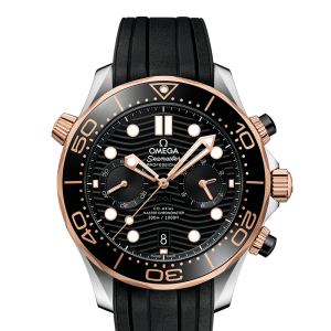 Seamaster Diver 300m CHRONOGRAPH Sedna™ Gold Black 44mm