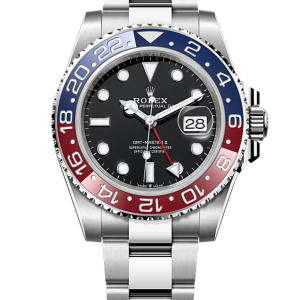Rolex GMT Master II Pepsi Oystersteel Men's Luxury Watch M126710BLRO-0002