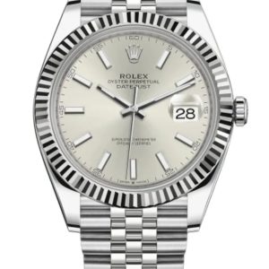 Rolex Datejust 41 Silver Dial Men's Watch M126334-0004