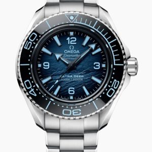 Seamaster Planet Ocean 6000M 45.5 mm, O‑MEGASTEEL on O‑MEGASTEEL