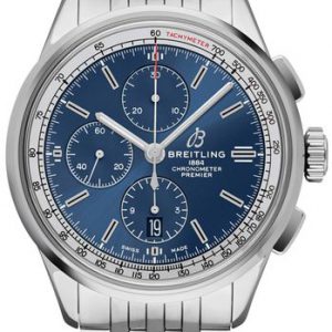 Premier Chronograph Blue Dial 42mm